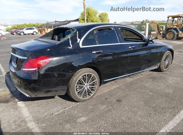W1KWF8DB2MR615143 2021 MERCEDES-BENZ C-CLASS Black Tył prawy