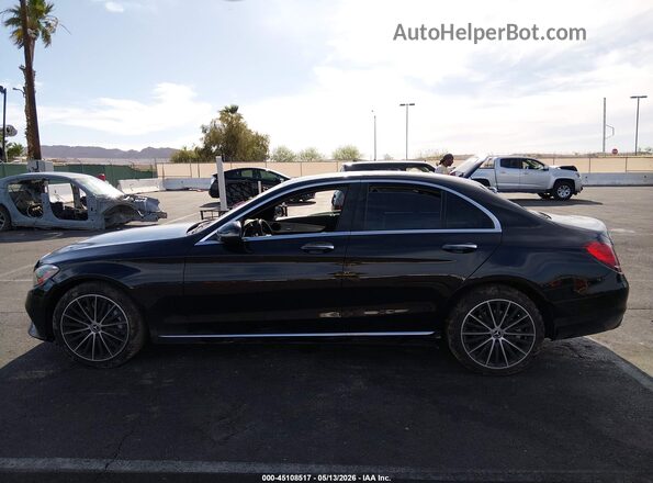 W1KWF8DB2MR615143 2021 MERCEDES-BENZ C-CLASS Black Widok wnętrza 360 stopni
