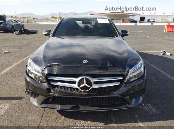 W1KWF8DB2MR615143 2021 MERCEDES-BENZ C-CLASS Black Widok zestawu wskaźników