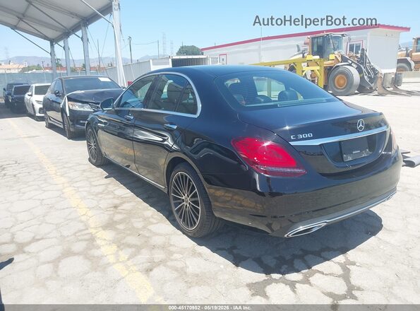 W1KWF8DB3LR583706 2020 MERCEDES-BENZ C-CLASS Black უკანა მარცხენა