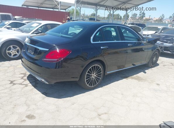 W1KWF8DB3LR583706 2020 MERCEDES-BENZ C-CLASS Black უკანა მარჯვენა