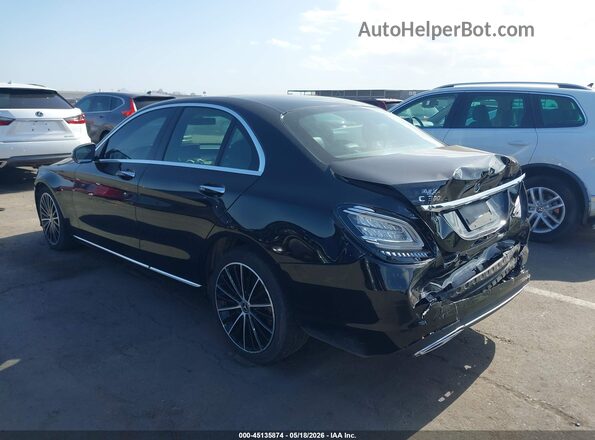 W1KWF8DB4LR590759 2020 MERCEDES-BENZ C-CLASS Black Tył lewy