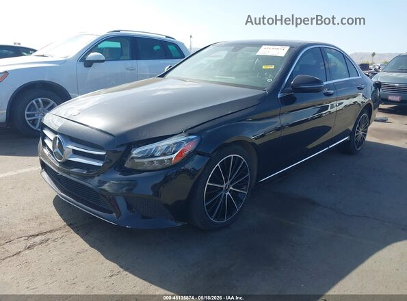 W1KWF8DB4LR590759 2020 MERCEDES-BENZ C-CLASS Black Przód lewy