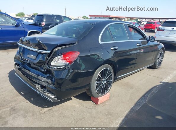 W1KWF8DB4LR590759 2020 MERCEDES-BENZ C-CLASS Black Tył prawy