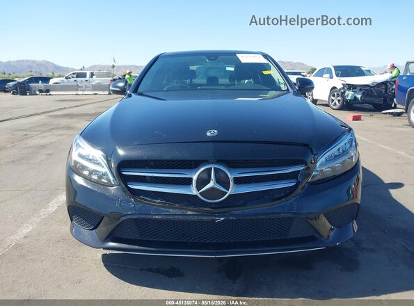 W1KWF8DB4LR590759 2020 MERCEDES-BENZ C-CLASS Black Widok zestawu wskaźników