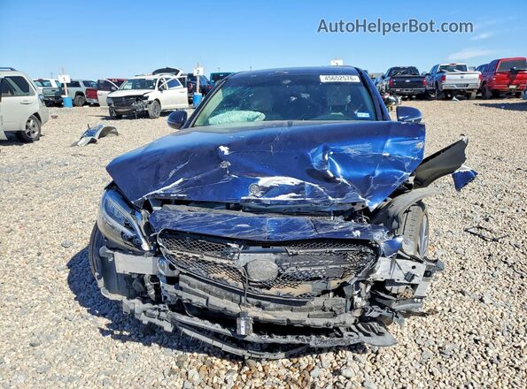 W1KWF8DB4MR631540 2021 MERCEDES-BENZ C Blue Front view