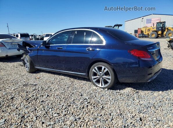 W1KWF8DB4MR631540 2021 MERCEDES-BENZ C Blue Rear left