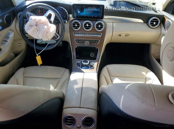 W1KWF8DB4MR631540 2021 MERCEDES-BENZ C Blue Dashboard view
