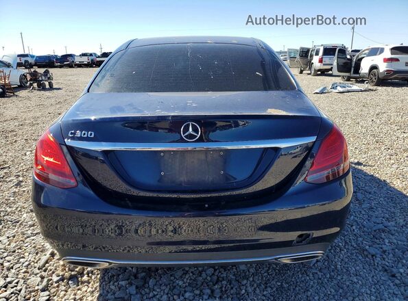W1KWF8DB4MR631540 2021 MERCEDES-BENZ C Blue Rear view