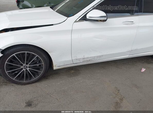 W1KWF8DB5MR639419 2021 MERCEDES-BENZ C-CLASS White 