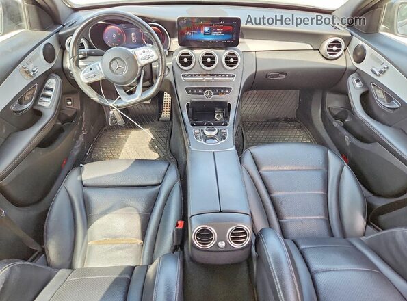 W1KWF8DB6LR570545 2020 MERCEDES-BENZ C Gray Widok deski rozdzielczej