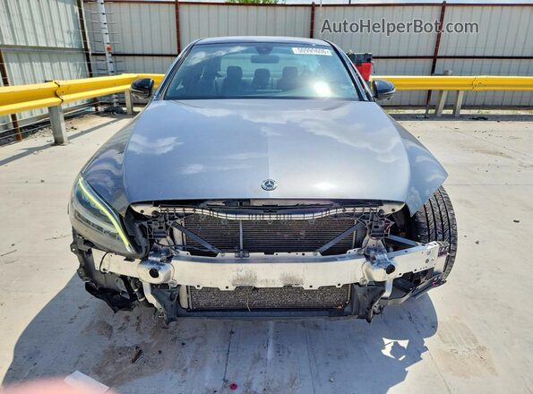 W1KWF8DB6LR570545 2020 MERCEDES-BENZ C Gray Widok z przodu