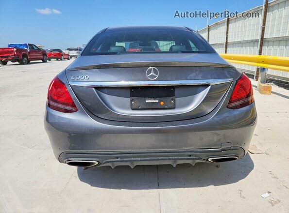 W1KWF8DB6LR570545 2020 MERCEDES-BENZ C Gray Widok z tyłu