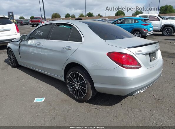 W1KWF8DB6LR597163 2020 MERCEDES-BENZ C-CLASS Silver Задня ліва чверть