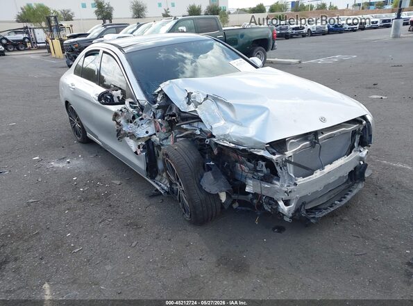 W1KWF8DB6LR597163 2020 MERCEDES-BENZ C-CLASS Silver Вид щитка приладів