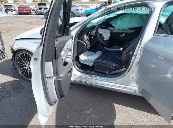 W1KWF8DB6LR597163 2020 MERCEDES-BENZ C-CLASS Silver Вид салону спереду