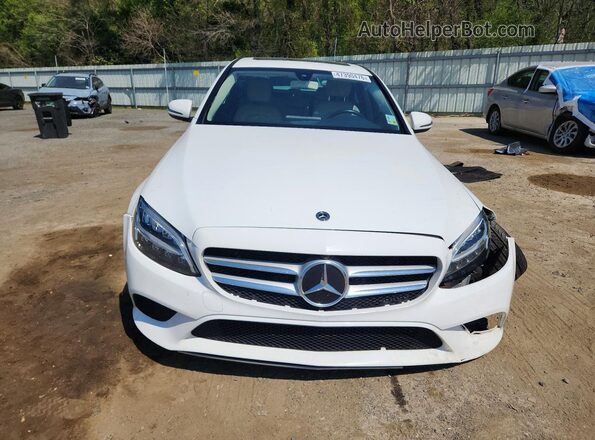 W1KWF8DB7LR567217 2020 MERCEDES-BENZ C White Vista frontal