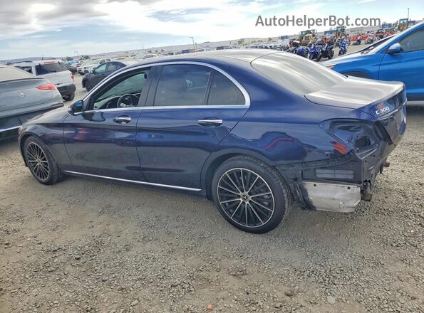 W1KWF8DB8MR616894 2021 MERCEDES-BENZ C Blue Tył lewy