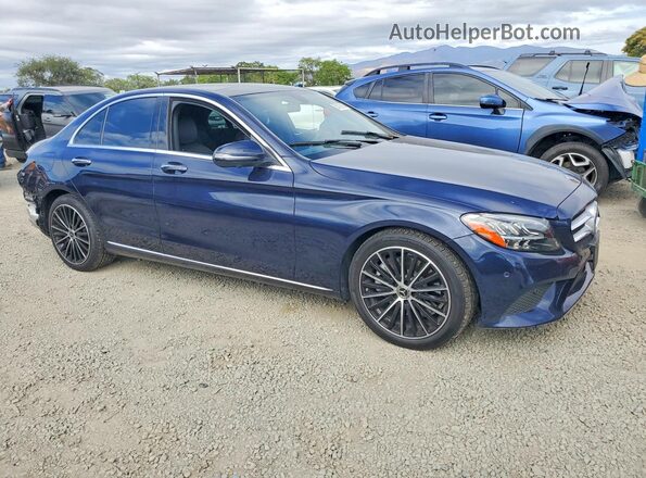 W1KWF8DB8MR616894 2021 MERCEDES-BENZ C Blue Przód prawy