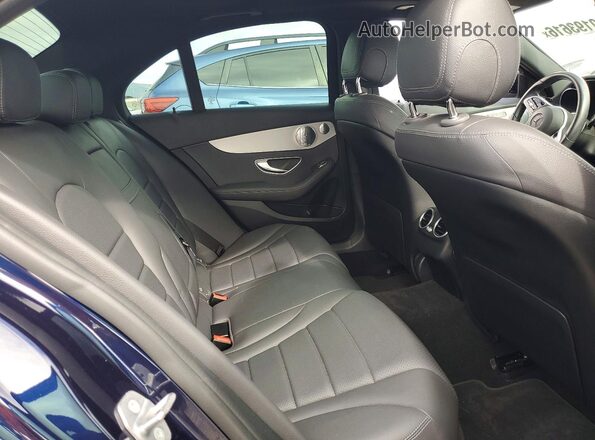 W1KWF8DB8MR616894 2021 MERCEDES-BENZ C Blue Widok tylnych siedzeń