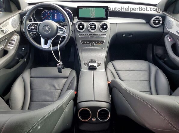 W1KWF8DB8MR616894 2021 MERCEDES-BENZ C Blue Widok deski rozdzielczej