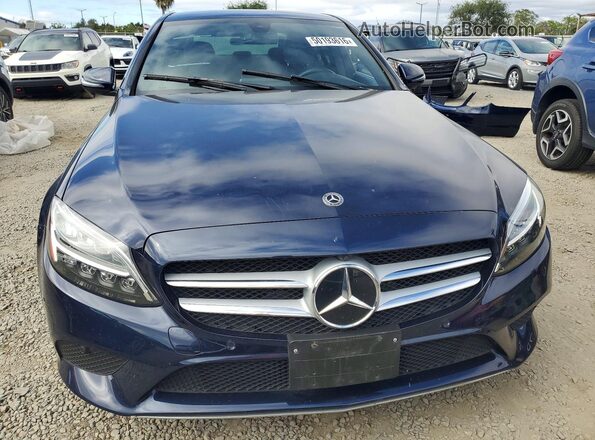 W1KWF8DB8MR616894 2021 MERCEDES-BENZ C Blue Widok z przodu