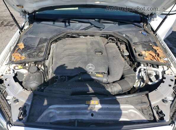 W1KWF8DB8MR648745 2021 MERCEDES-BENZ C White Rear interior view