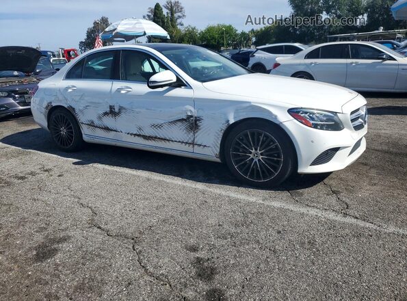 W1KWF8DB8MR648745 2021 MERCEDES-BENZ C White Front right
