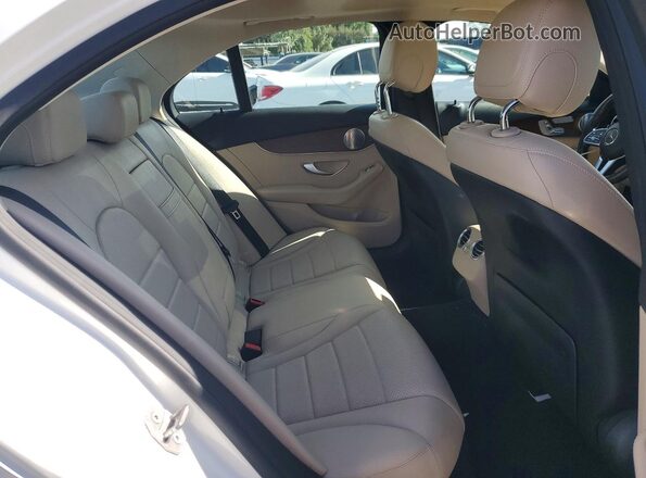 W1KWF8DB8MR648745 2021 MERCEDES-BENZ C White Rear seats view