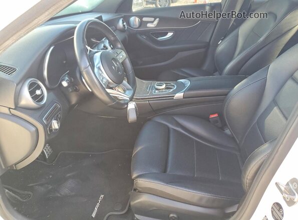 W1KWF8DBXLR578485 2020 MERCEDES-BENZ C White Vista interior delantera