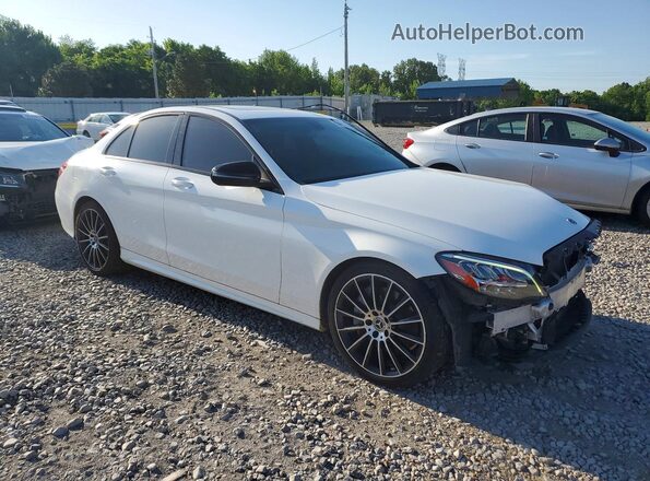 W1KWF8DBXLR578485 2020 MERCEDES-BENZ C White Delantero derecho