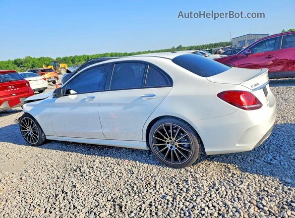 W1KWF8DBXLR578485 2020 MERCEDES-BENZ C White Trasero izquierdo