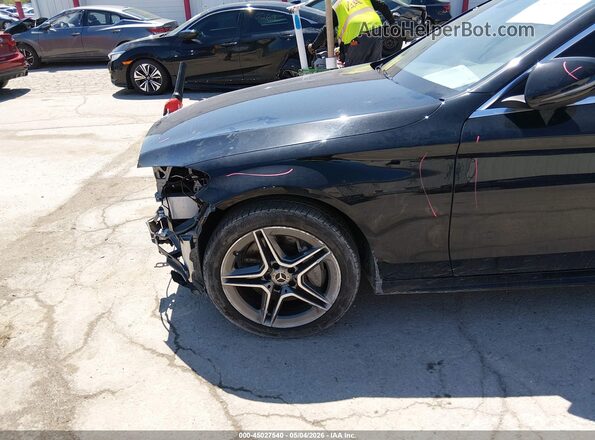 W1KWF8EB0LR582611 2020 MERCEDES-BENZ C-CLASS Черный Вид спереди
