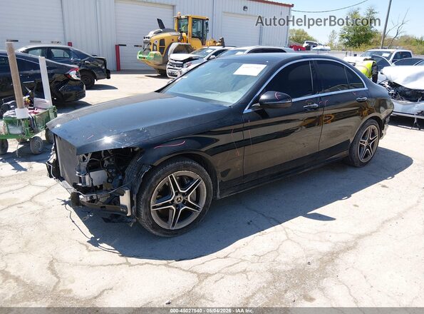 W1KWF8EB0LR582611 2020 MERCEDES-BENZ C-CLASS Черный Передняя левая четверть