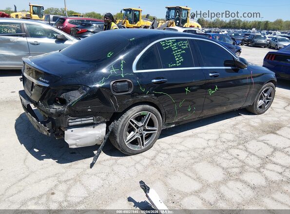 W1KWF8EB0LR582611 2020 MERCEDES-BENZ C-CLASS Черный Задняя правая четверть