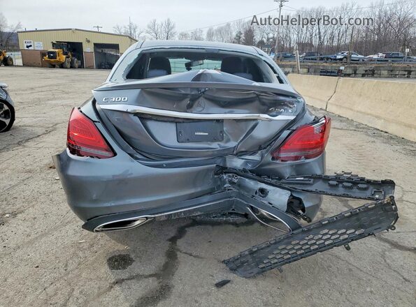 W1KWF8EB1LR602686 2020 MERCEDES-BENZ C Gray Rear view