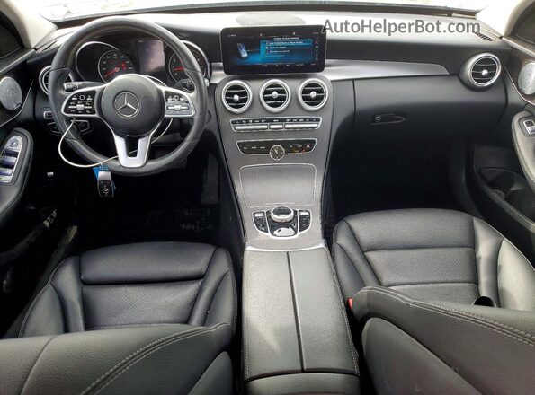 W1KWF8EB1LR602686 2020 MERCEDES-BENZ C Gray Dashboard view