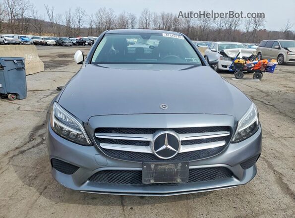 W1KWF8EB1LR602686 2020 MERCEDES-BENZ C Gray Front view