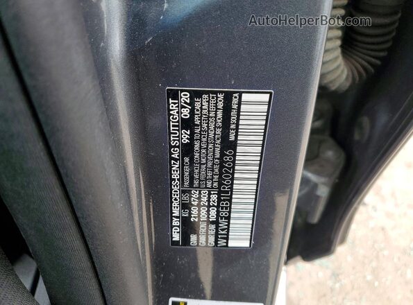 W1KWF8EB1LR602686 2020 MERCEDES-BENZ C Gray Engine compartment view