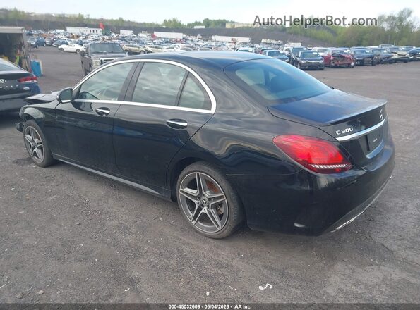 W1KWF8EB4MR615434 2021 MERCEDES-BENZ C-CLASS Black Հետևի ձախ