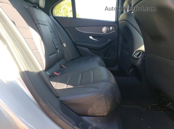 W1KWF8EB6MR625401 2021 MERCEDES-BENZ C Silver უკანა სავარძლების ხედი