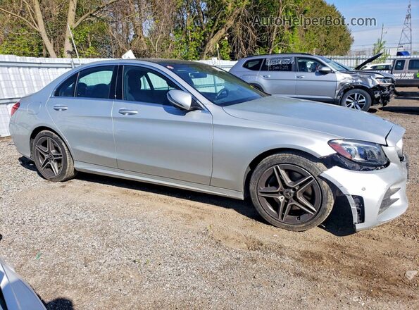 W1KWF8EB6MR625401 2021 MERCEDES-BENZ C Silver წინა მარჯვენა