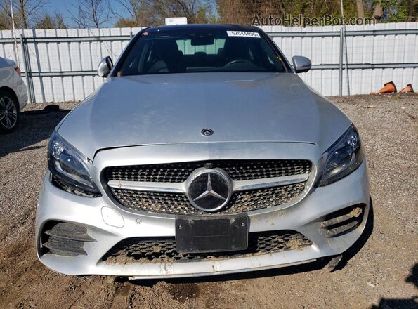 W1KWF8EB6MR625401 2021 MERCEDES-BENZ C Silver წინა ხედი