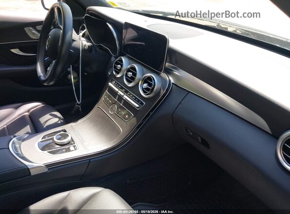 W1KWF8EB6MR629531 2021 MERCEDES-BENZ C-CLASS Серебряный Вид салона спереди