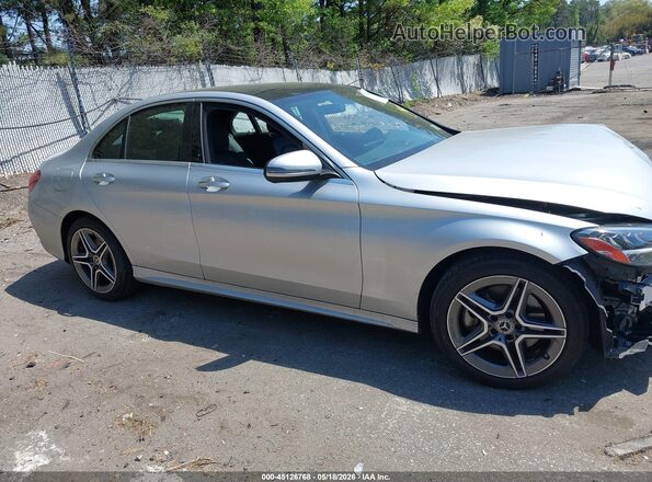 W1KWF8EB6MR629531 2021 MERCEDES-BENZ C-CLASS Серебряный Панорамный вид салона 360°