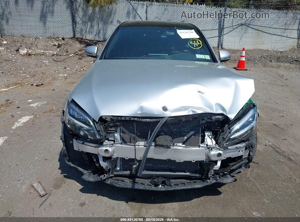 W1KWF8EB6MR629531 2021 MERCEDES-BENZ C-CLASS Серебряный Вид задней части салона