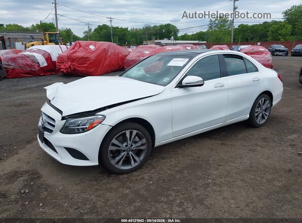 W1KWF8EB7MR605982 2021 MERCEDES-BENZ C-CLASS Белый 
