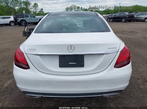 W1KWF8EB7MR605982 2021 MERCEDES-BENZ C-CLASS Белый 