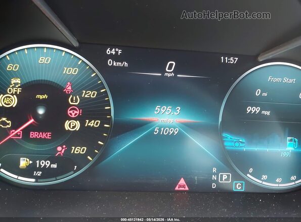 W1KWF8EB7MR605982 2021 MERCEDES-BENZ C-CLASS Белый 