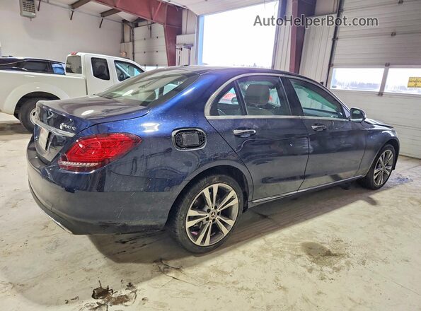 W1KWF8EB8MR646492 2021 MERCEDES-BENZ C Blue Tył prawy